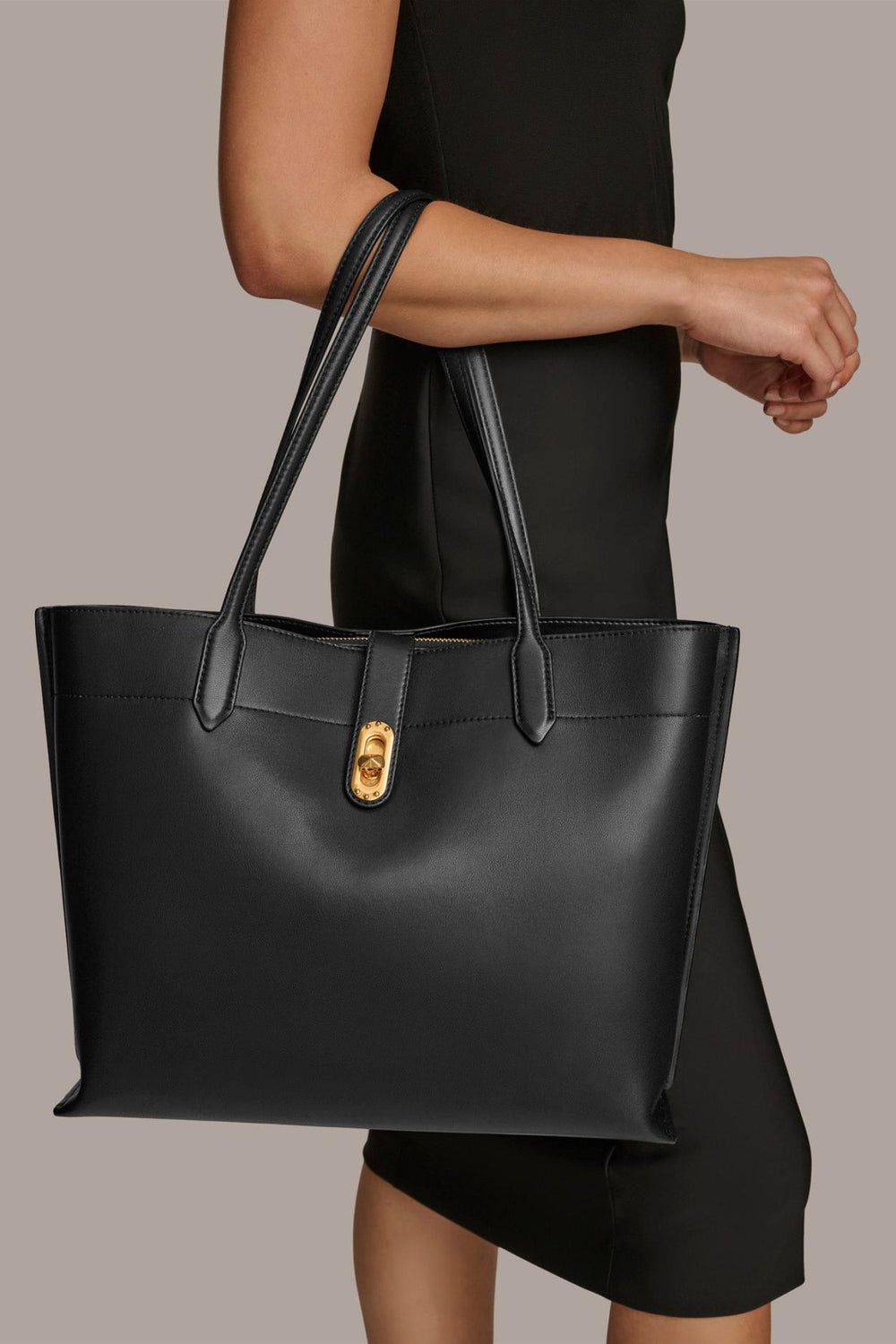 Donna Karan Crossbody Bags And Satchels | Women BRIDGEHAMPTON TOTE Black
