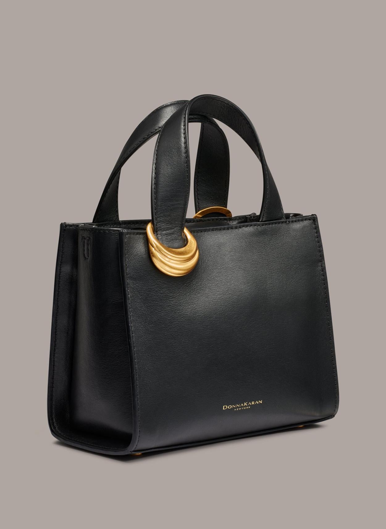 Donna Karan Crossbody Bags And Satchels | Women HEWLETT CROSSBODY Black/gold