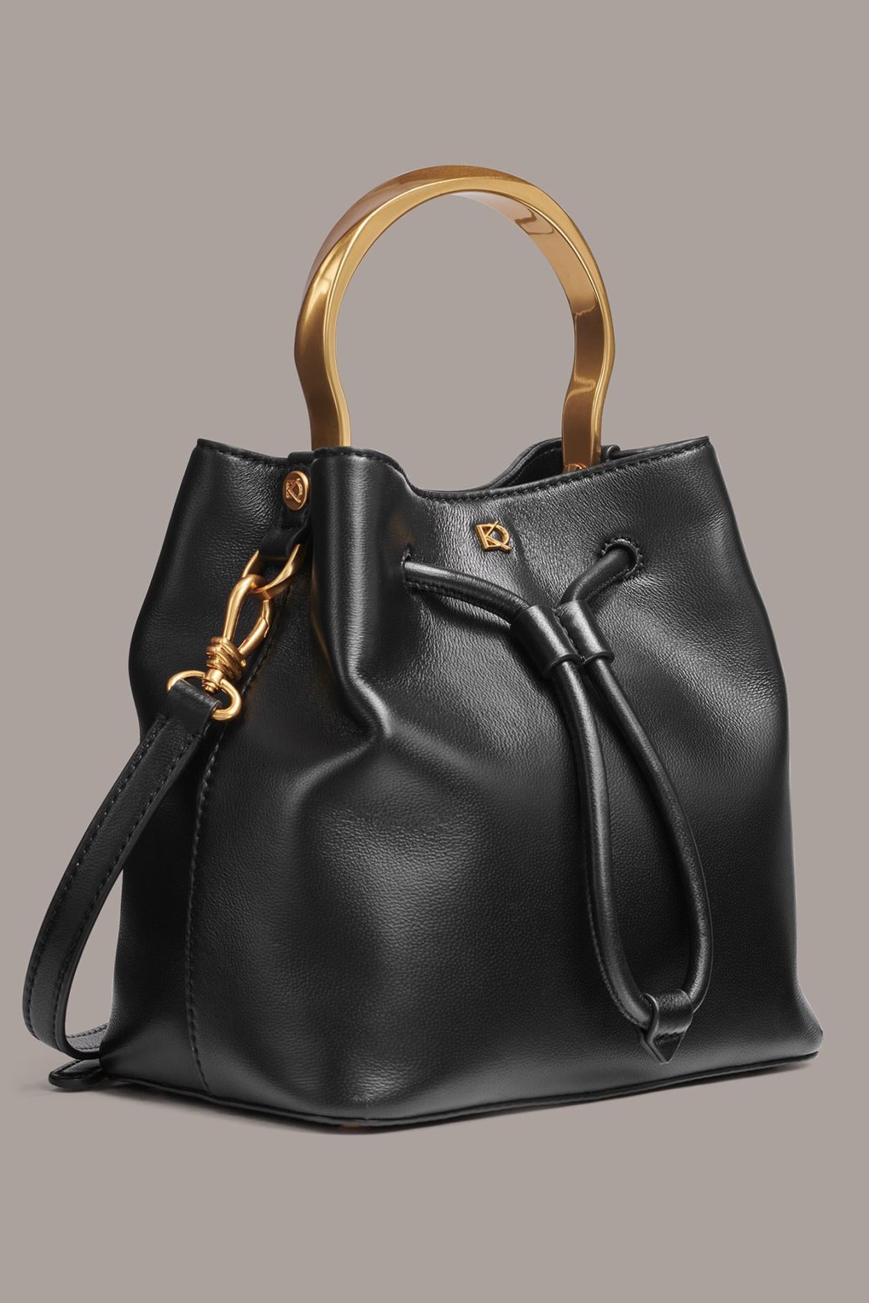 Donna Karan Crossbody Bags And Satchels | Women LAWRENCE BUCKET BAG Black