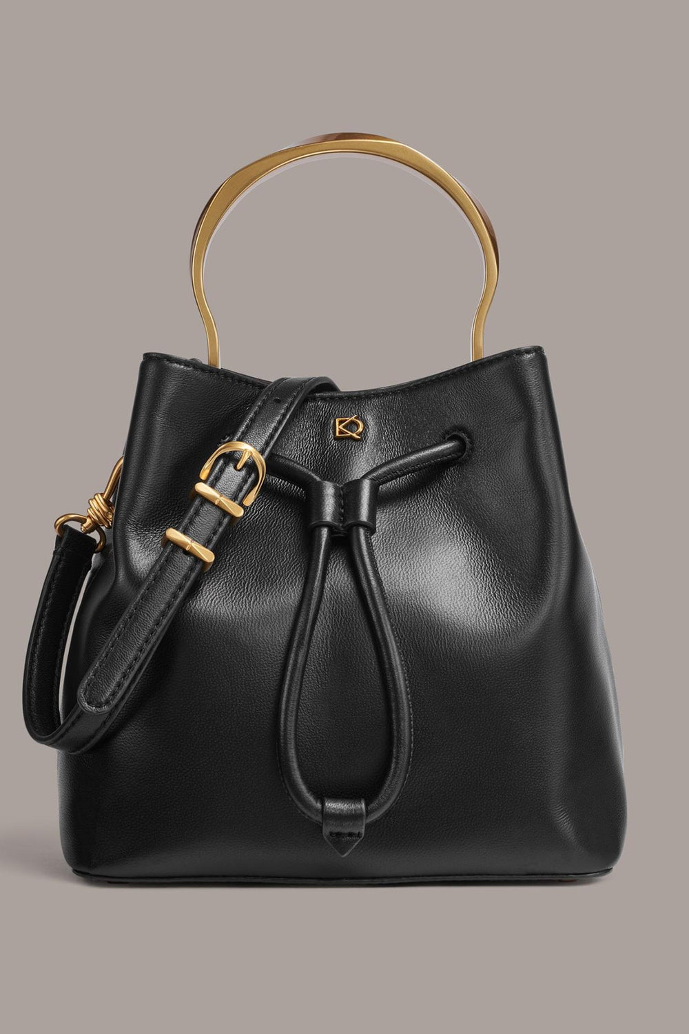 Donna Karan Crossbody Bags And Satchels | Women LAWRENCE BUCKET BAG Black