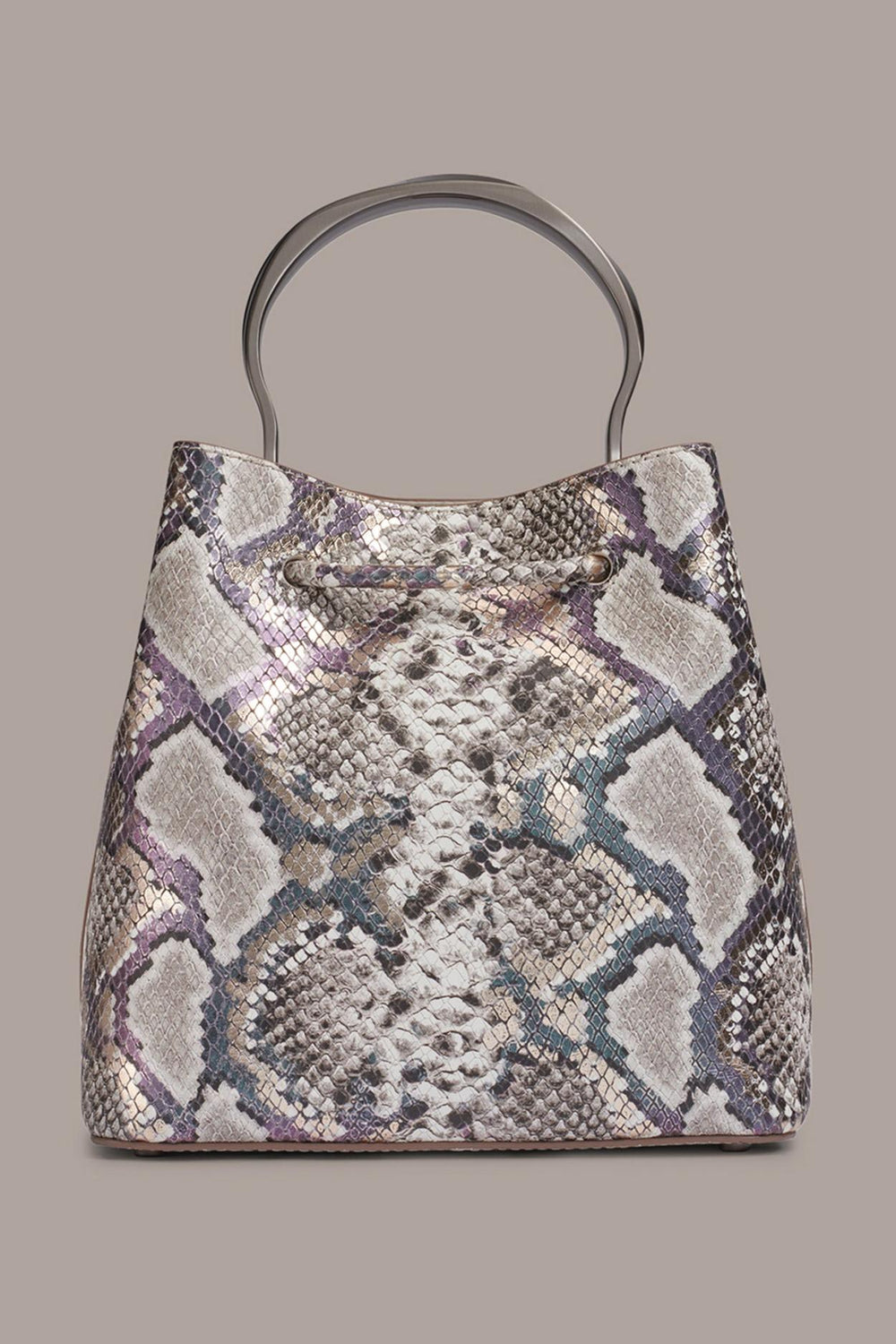 Donna Karan Crossbody Bags And Satchels | Women LAWRENCE BUCKET BAG Multi Python