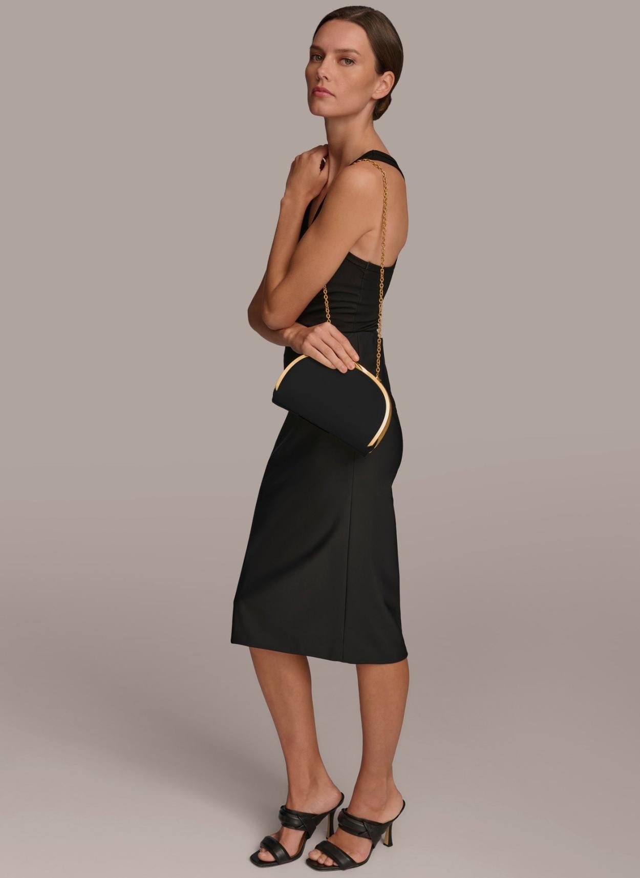 Donna Karan Crossbody Bags And Satchels | Women LAWRENCE CLUTCH Black