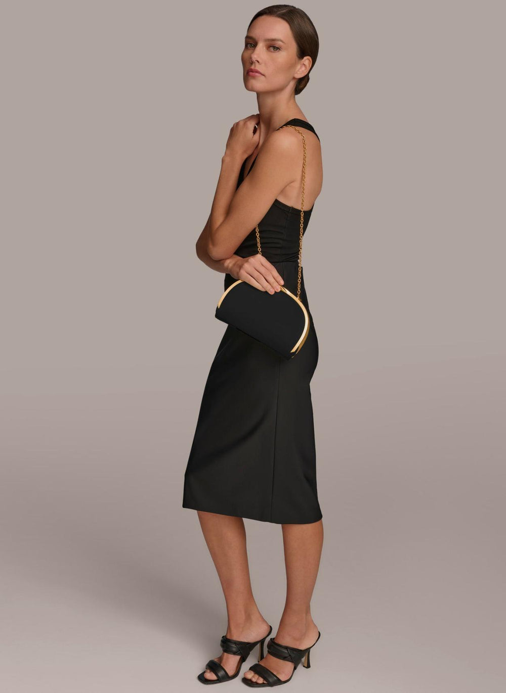 Donna Karan Crossbody Bags And Satchels | Women LAWRENCE CLUTCH Black