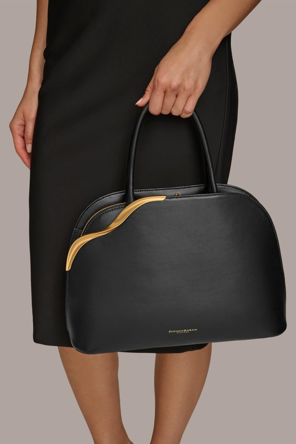 Donna Karan Crossbody Bags And Satchels | Women MALVERNE SATCHEL Black