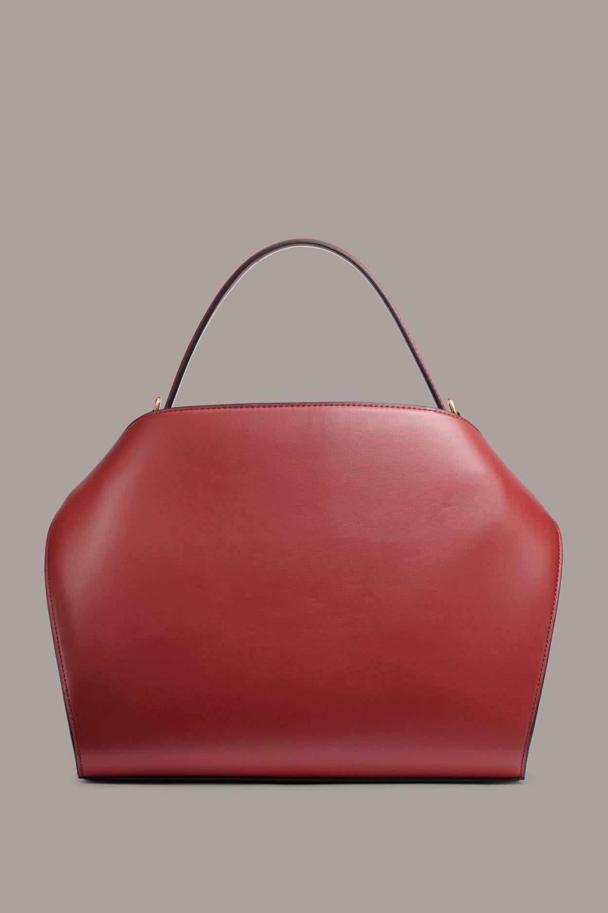 Donna Karan Crossbody Bags And Satchels | Women PLANDOME SATCHEL BAG Claret