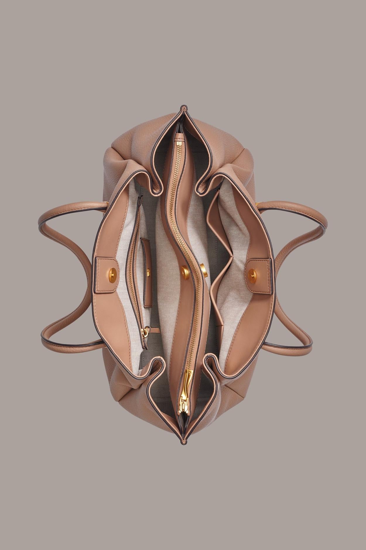 Donna Karan Crossbody Bags And Satchels | Women QUOGUE TOTE Toasted Almond