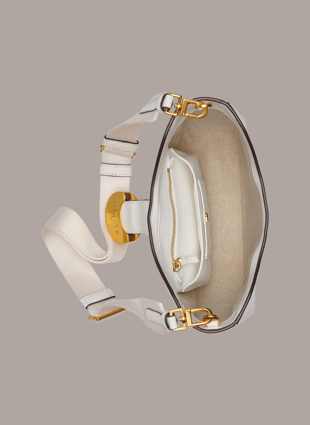 Donna Karan Crossbody Bags And Satchels | Women VALLEY STREAM CROSSBODY Brilliant White