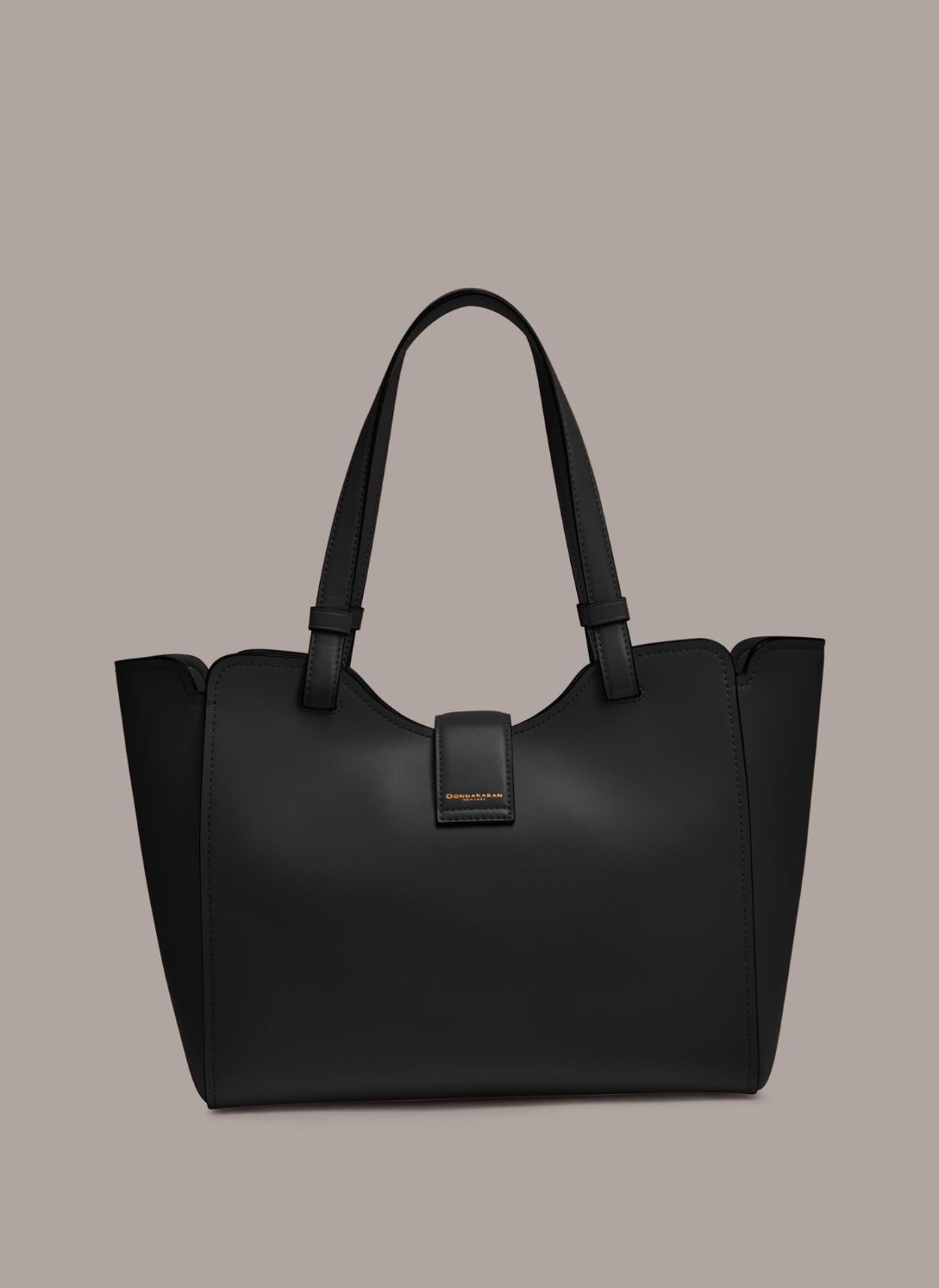 Donna Karan Crossbody Bags And Satchels | Women VALLEY STREAM TOTE Black/gold