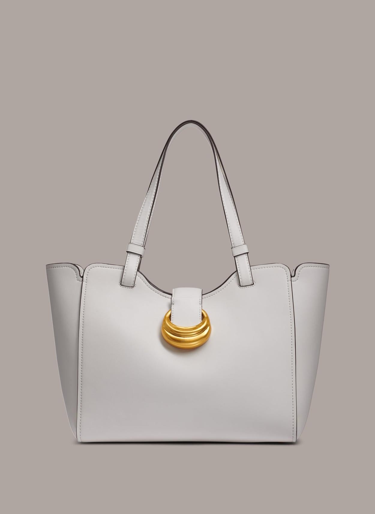 Donna Karan Crossbody Bags And Satchels | Women VALLEY STREAM TOTE Brilliant White