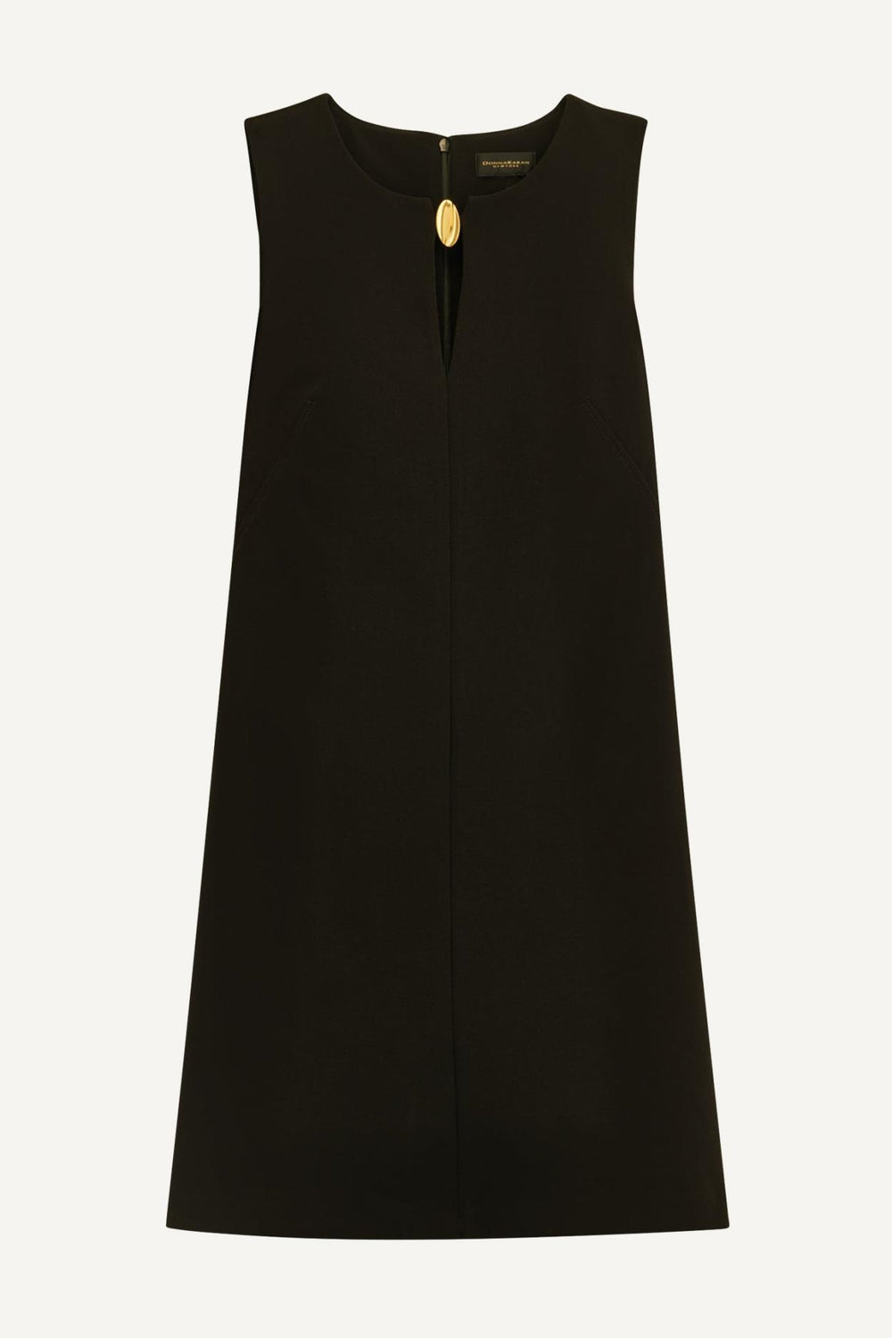 Donna Karan Dresses And Jumpsuits | Women ALINE DRESS WITH KEYHOLE Black