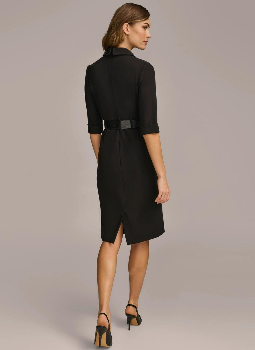 Donna Karan Dresses And Jumpsuits | Women BELTED SHEATH DRESS Black