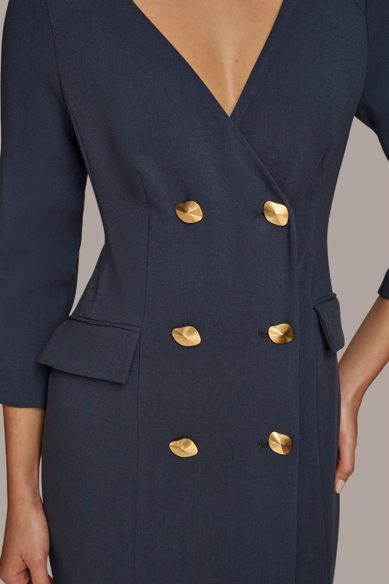 Donna Karan Dresses And Jumpsuits | Women COAT DRESS Nightfall