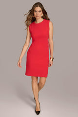 Donna Karan Dresses And Jumpsuits | Women CREPE SHEATH DRESS Red