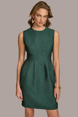 Donna Karan Dresses And Jumpsuits | Women JACQUARD SHEATH DRESS Spruce