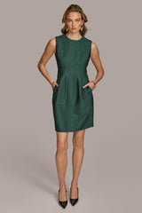 Donna Karan Dresses And Jumpsuits | Women JACQUARD SHEATH DRESS Spruce
