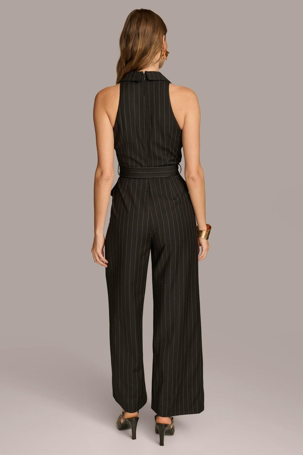 Donna Karan Dresses And Jumpsuits | Women JUMPSUIT WITH TIE FRONT Black