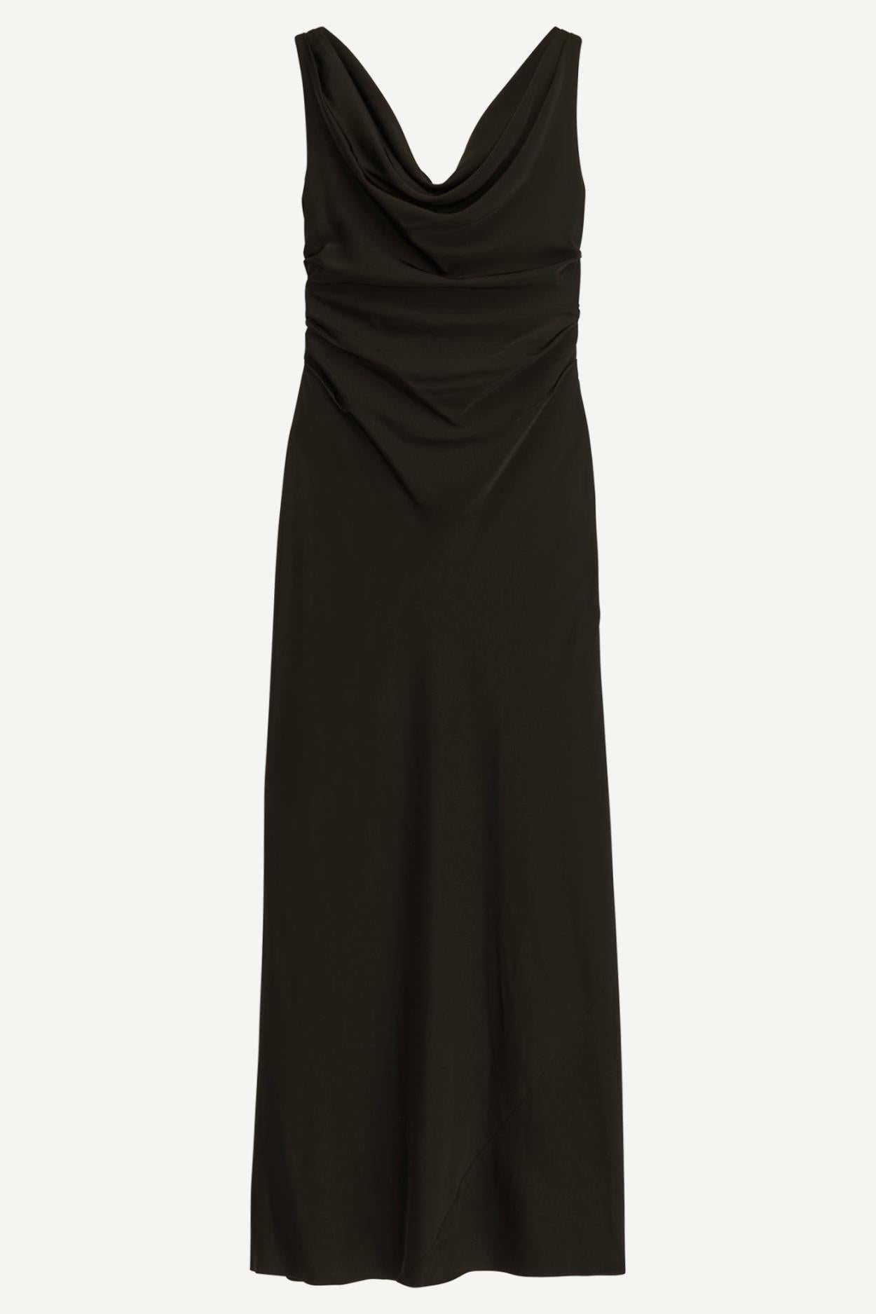 Donna Karan Dresses And Jumpsuits | Women SATIN COWL NECK GOWN Black