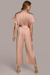 Donna Karan Dresses And Jumpsuits | Women SATIN JUMPSUIT Rose