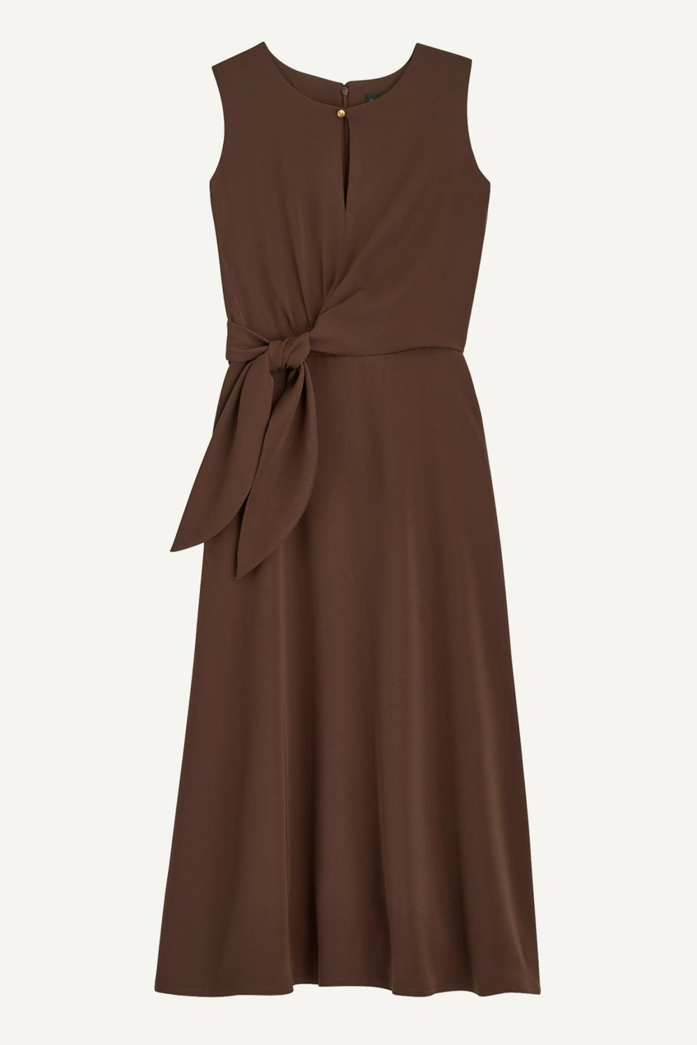 Donna Karan Dresses And Jumpsuits | Women SIDE TIE MIDI DRESS Canyon