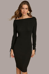 Donna Karan Dresses And Jumpsuits | Women SWEATER DRESS Black