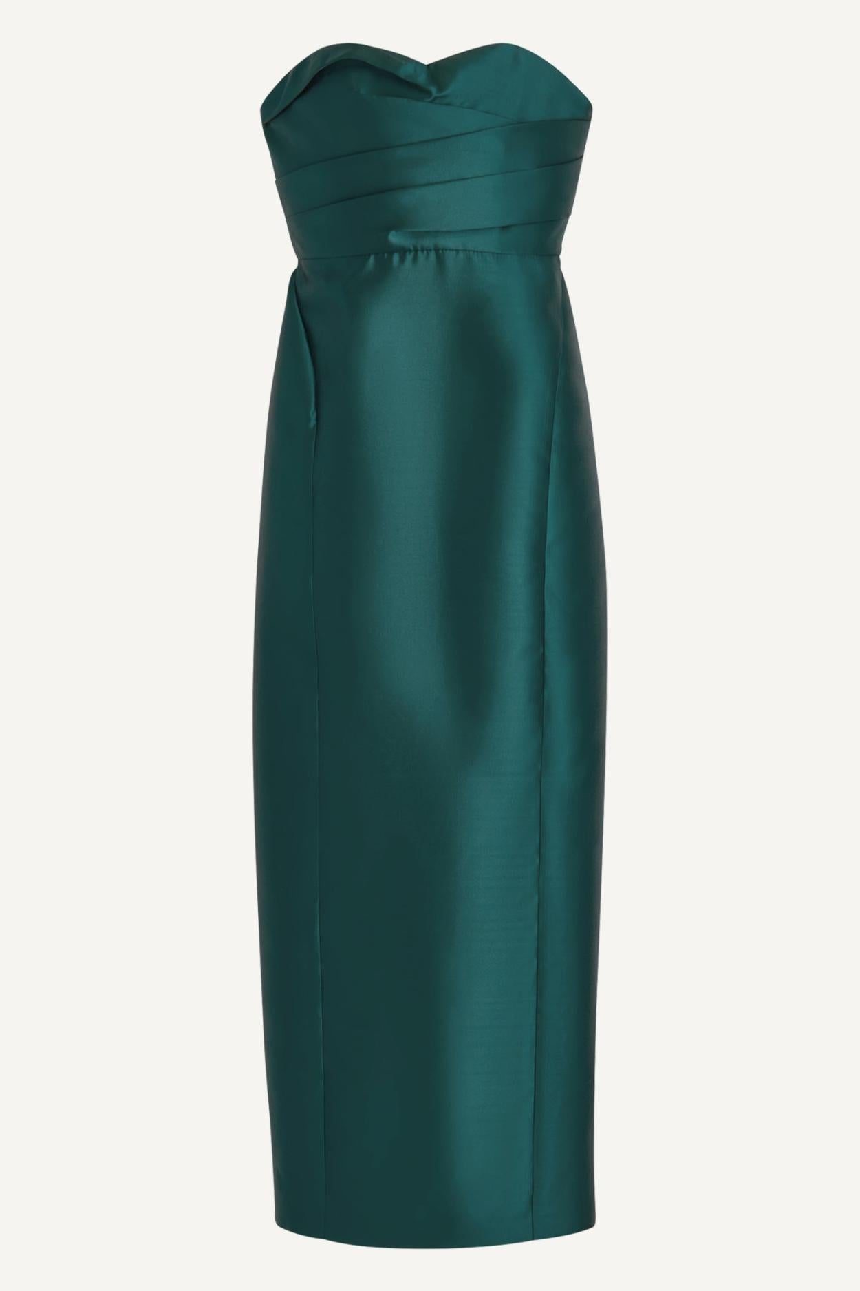 Donna Karan Dresses And Jumpsuits | Women SWEETHEART NECKLINE GOWN Spruce