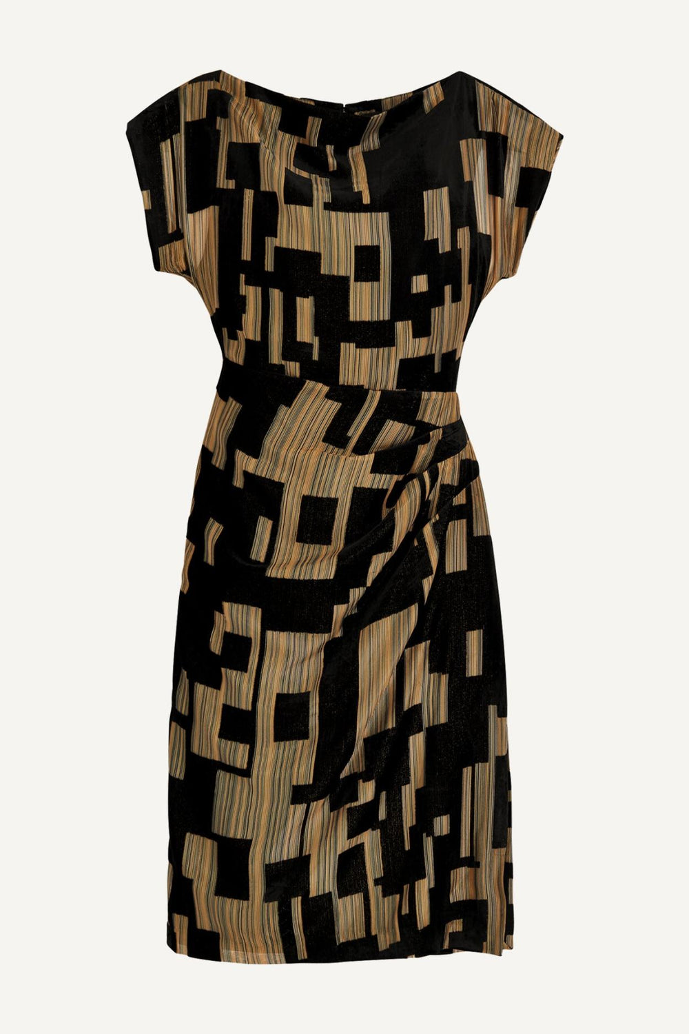 Donna Karan Dresses And Jumpsuits | Women VELVET BURNOUT SHEATH DRESS Black