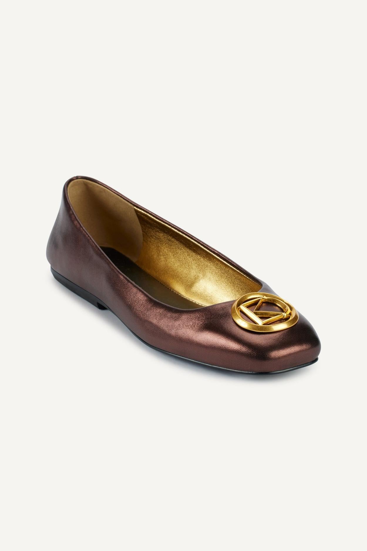Donna Karan Flats And Loafers | Women KYLEE BALLET FLAT Brown