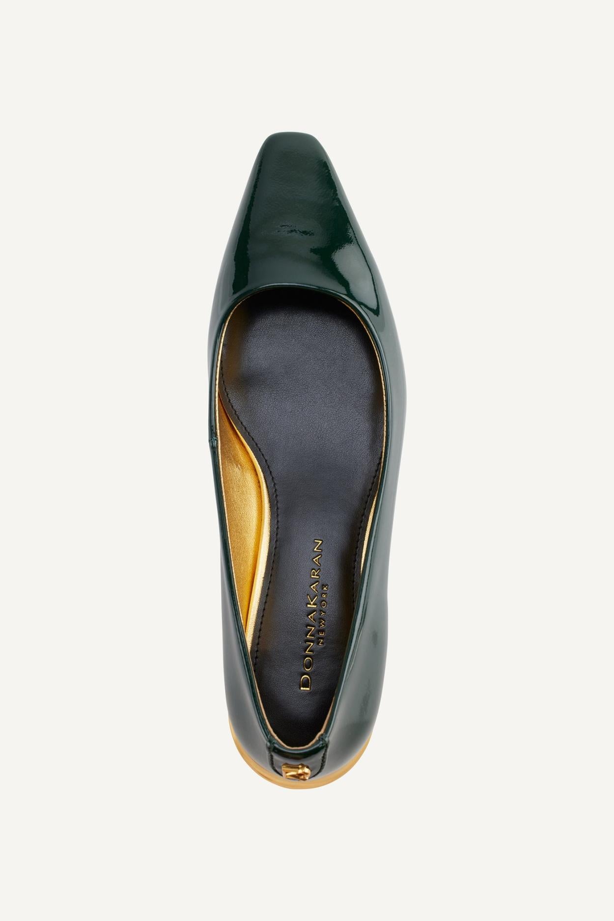 Donna Karan Flats And Loafers | Women SAVITA POINTED FLAT Forest Green
