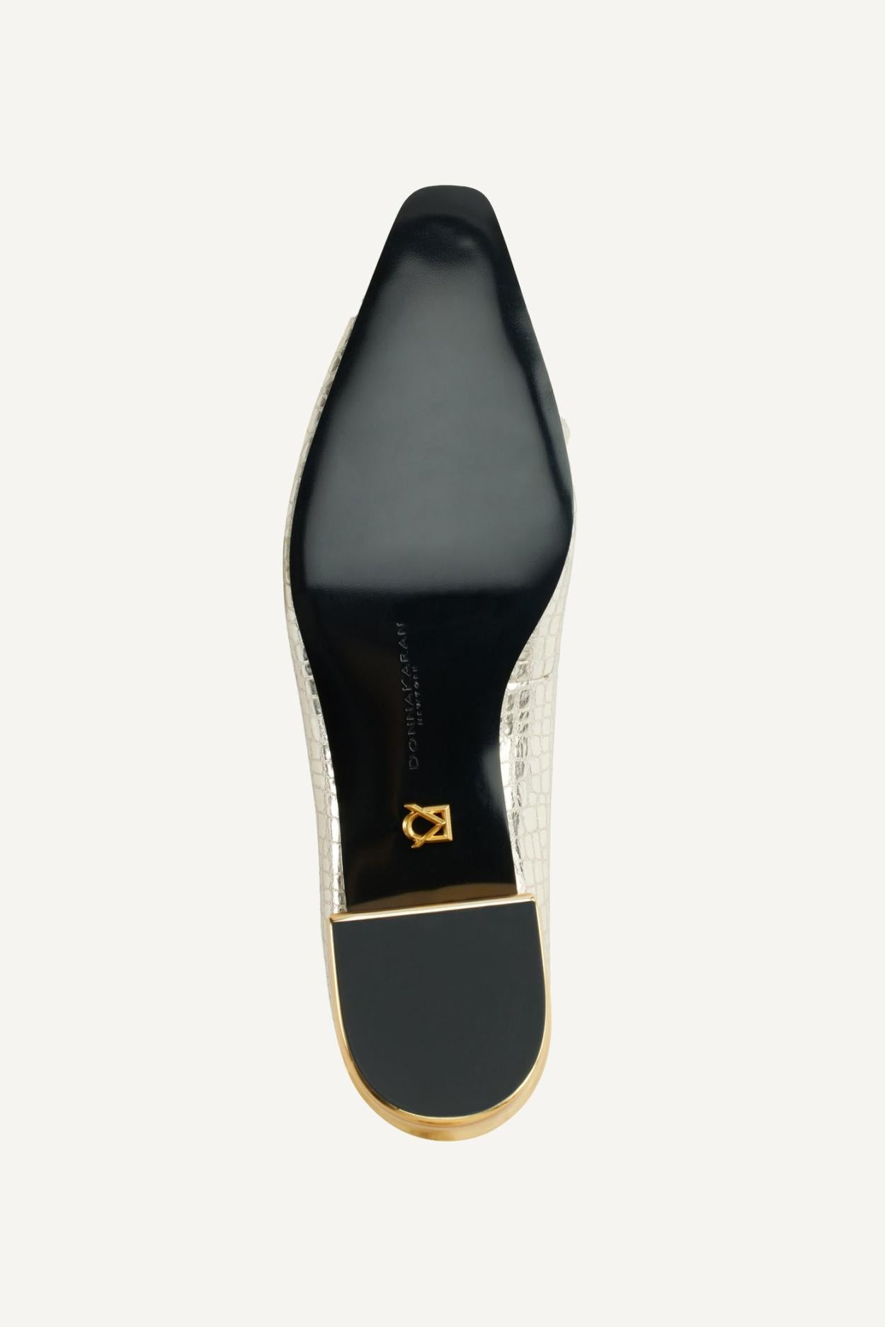 Donna Karan Flats And Loafers | Women SAVITA POINTED FLAT White Gold