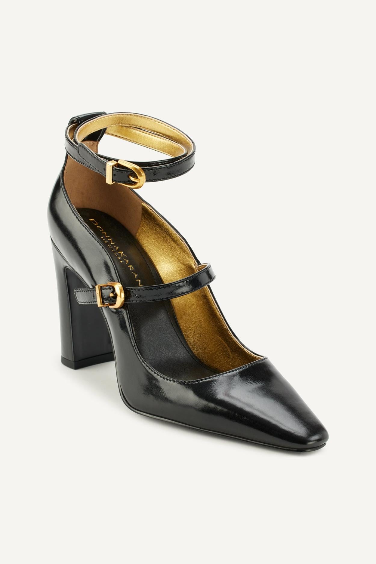 Donna Karan Heels And Wedges | Women PRYCE STRAPPY HIGH PUMP HEEL Black