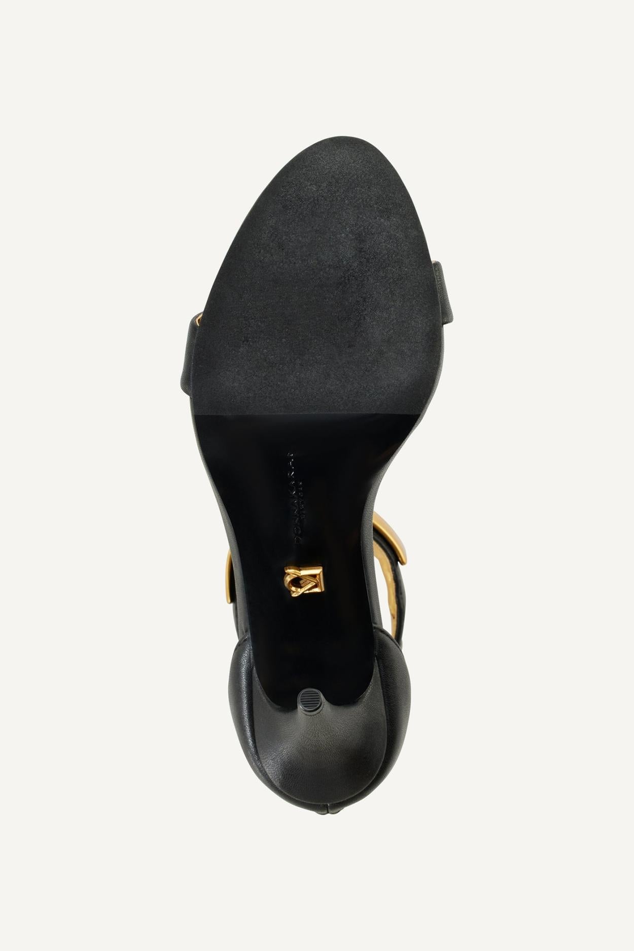 Donna Karan Heels And Wedges | Women SABINA ANKLE STRAP SANDAL Black