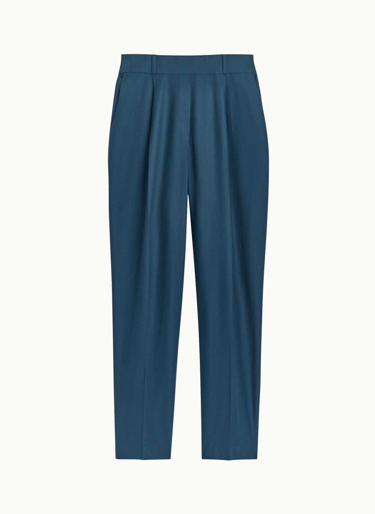 Donna Karan Pants | Women PULL ON TROUSER WITH PLEATS Tide Navy