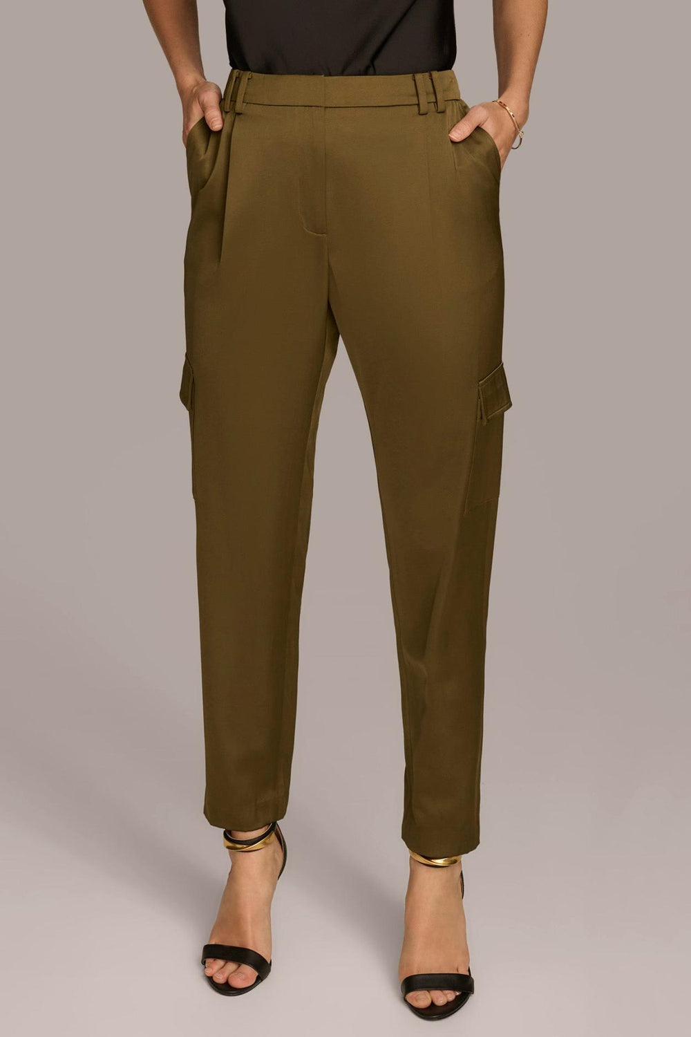 Donna Karan Pants | Women STRAIGHT LEG CARGO PANT Beech