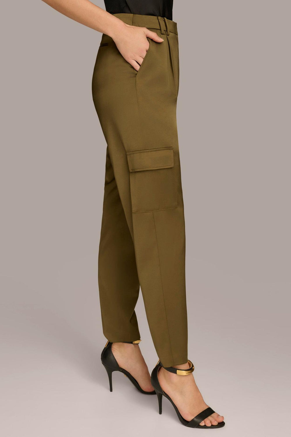 Donna Karan Pants | Women STRAIGHT LEG CARGO PANT Beech