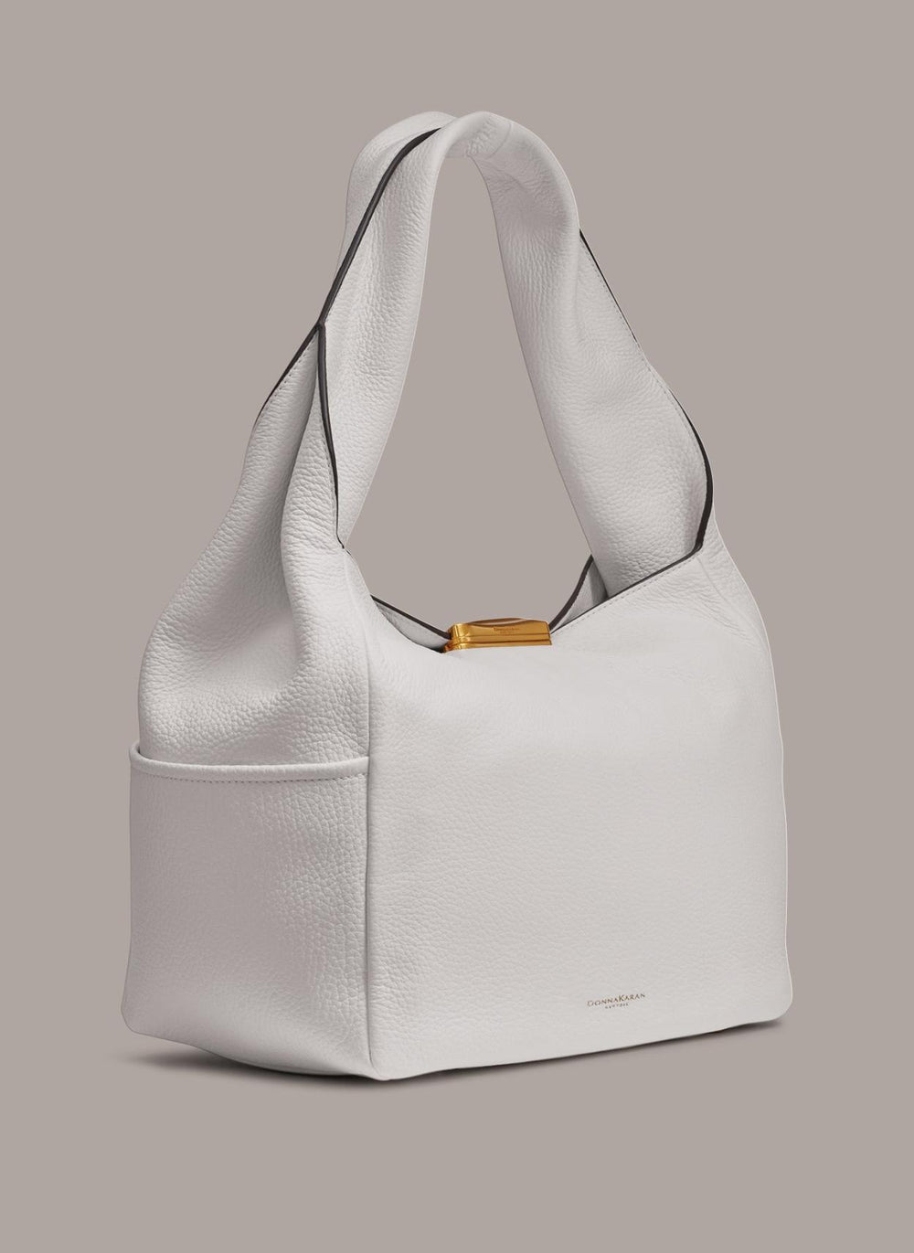 Donna Karan Shoulder And Hobo Bags | Women AMAGANSETT SHOULDER BAG Brilliant White