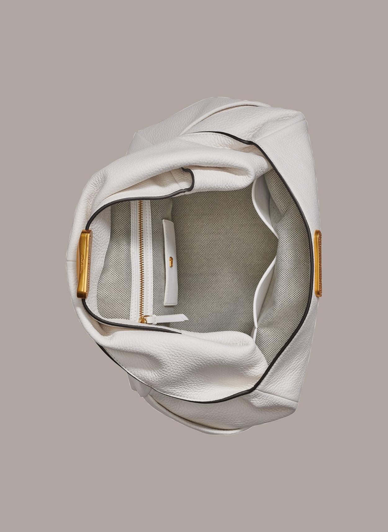 Donna Karan Shoulder And Hobo Bags | Women AMAGANSETT SHOULDER BAG Brilliant White