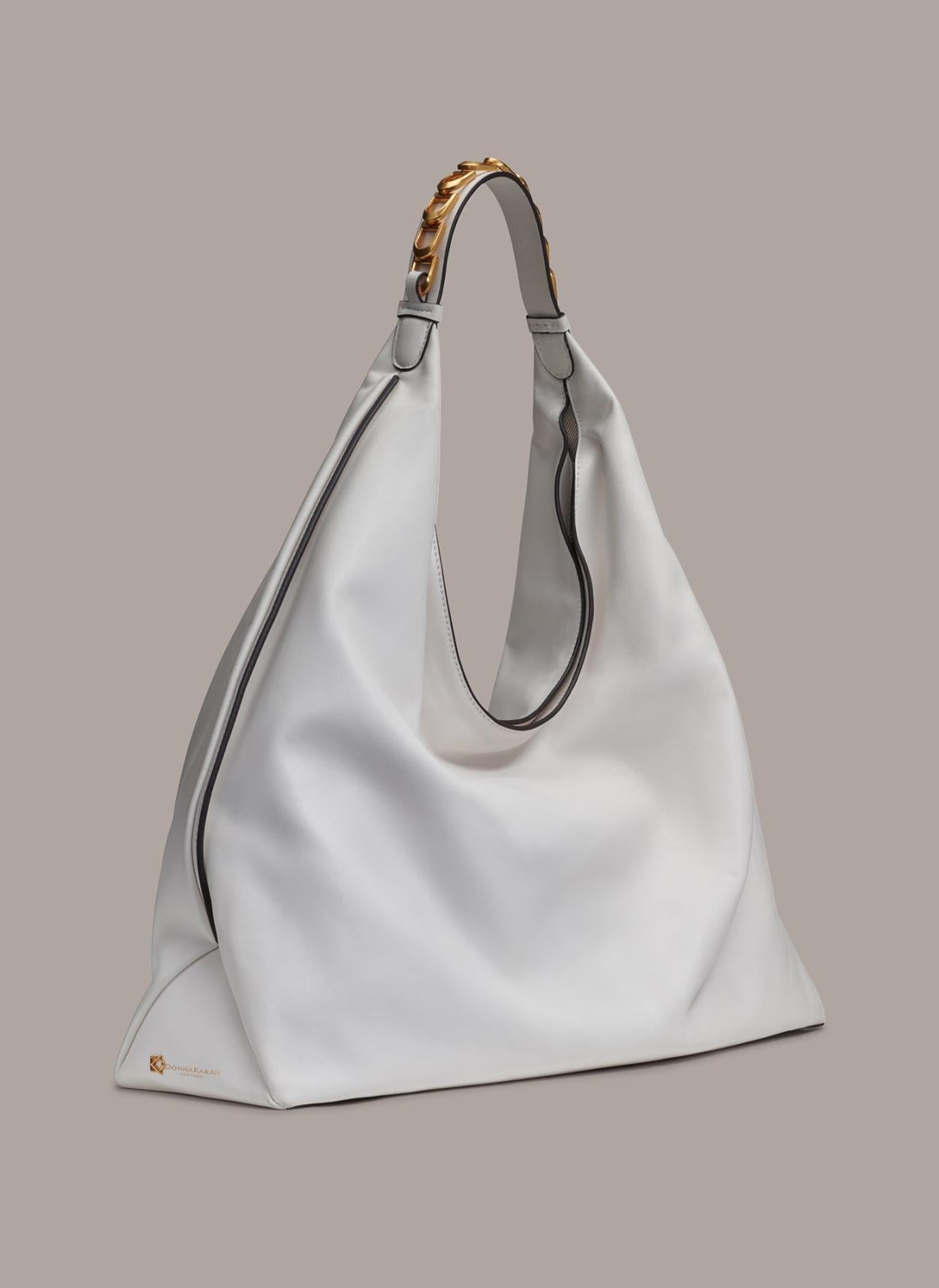 Donna Karan Shoulder And Hobo Bags | Women BELLMORE XL HOBO Brilliant White
