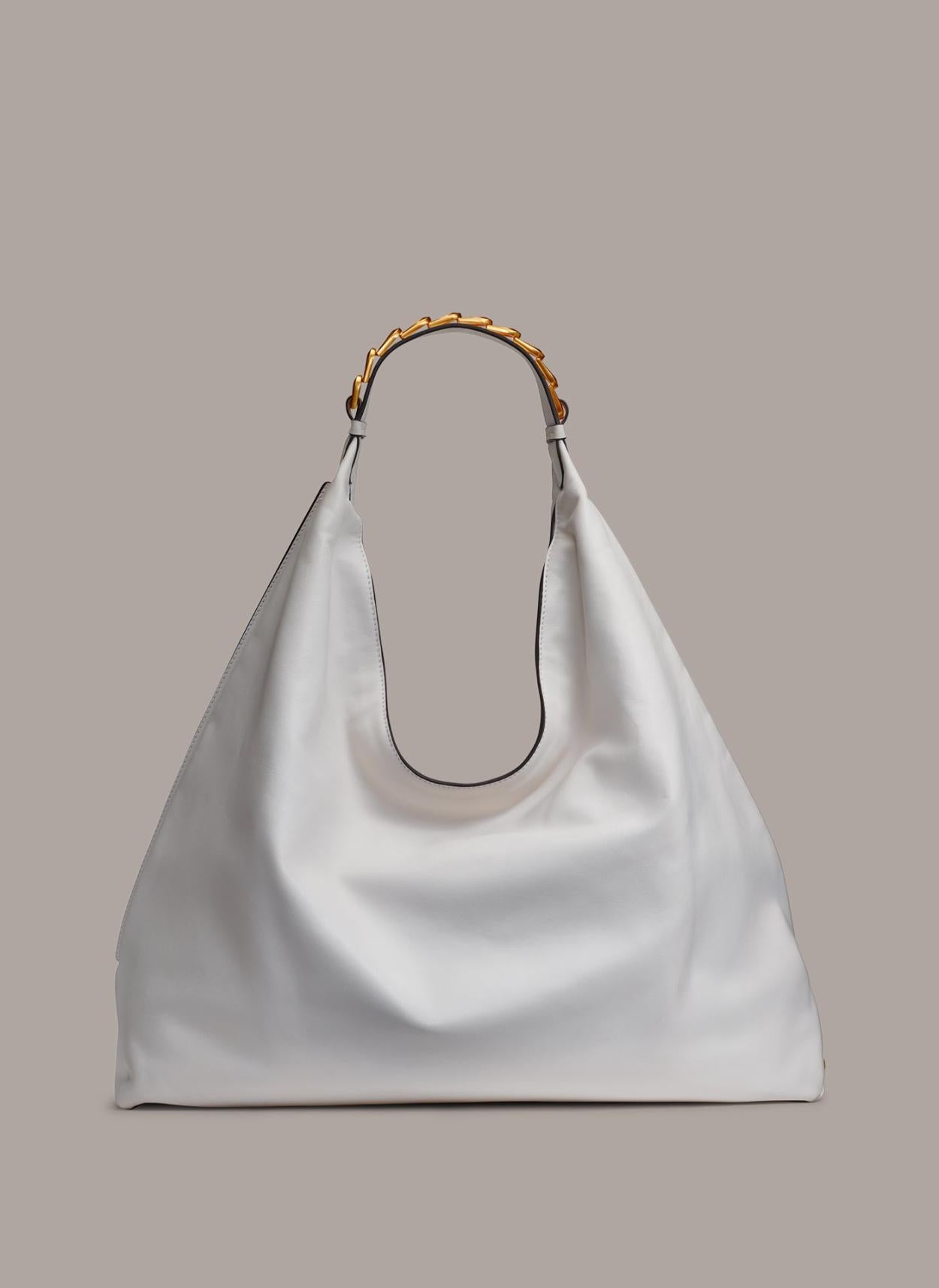 Donna Karan Shoulder And Hobo Bags | Women BELLMORE XL HOBO Brilliant White