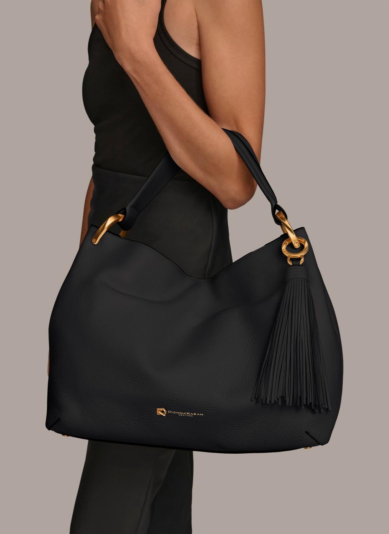 Donna Karan Shoulder And Hobo Bags | Women GLENWOOD SHOULDER BAG Black
