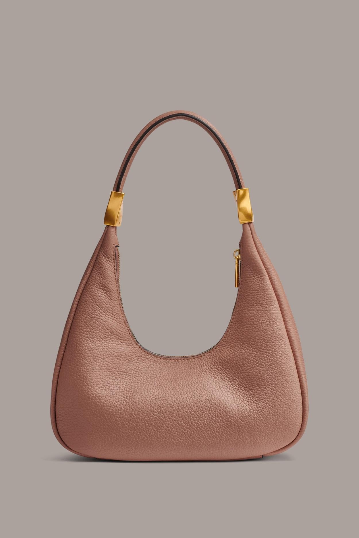 Donna Karan Shoulder And Hobo Bags | Women QUOGUE SMALL HOBO BAG Italian Clay