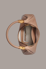 Donna Karan Shoulder And Hobo Bags | Women QUOGUE SMALL HOBO BAG Toasted Almond