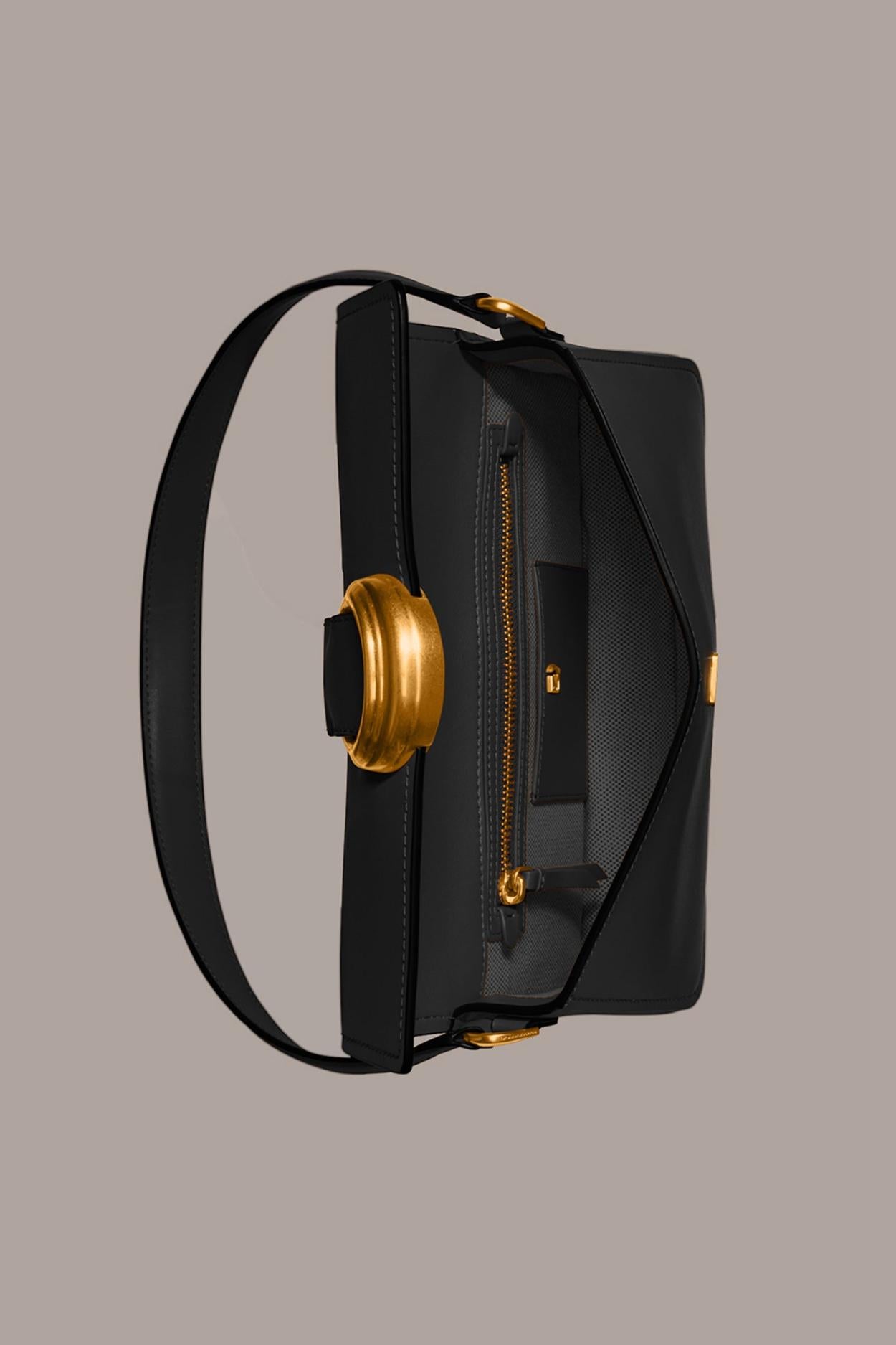 Donna Karan Shoulder And Hobo Bags | Women VALLEY STREAM SHOULDER Black/gold