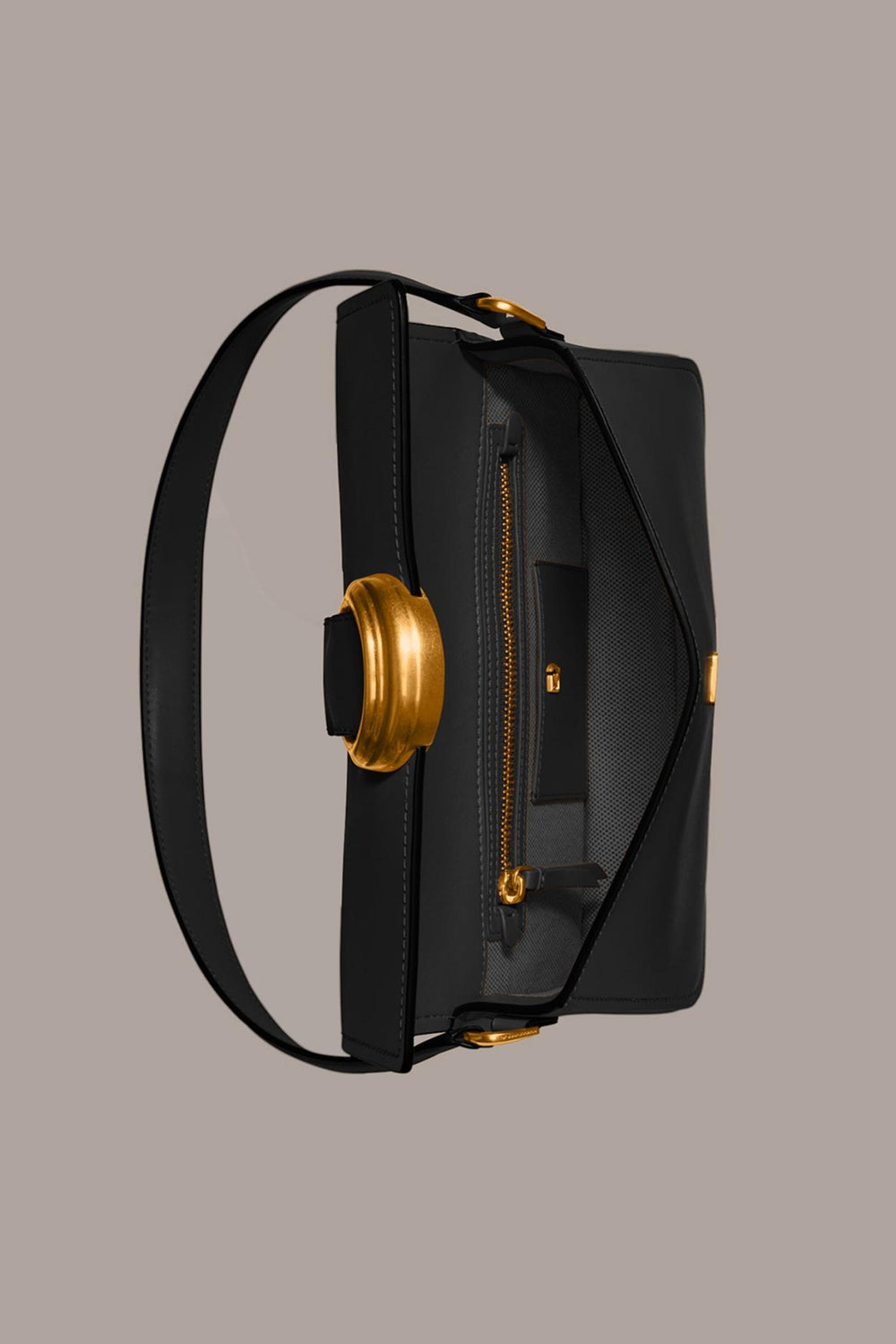 Donna Karan Shoulder And Hobo Bags | Women VALLEY STREAM SHOULDER Black/gold