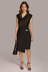 Donna Karan Skirts | Women PENCIL SKIRT WITH BUCKLE DETAIL Black