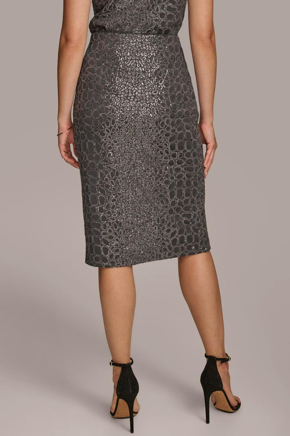 Donna Karan Skirts | Women SEQUIN EMBELIISHED SKIRT Iron