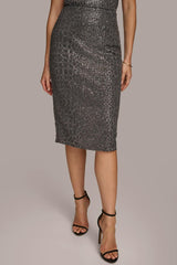 Donna Karan Skirts | Women SEQUIN EMBELIISHED SKIRT Iron