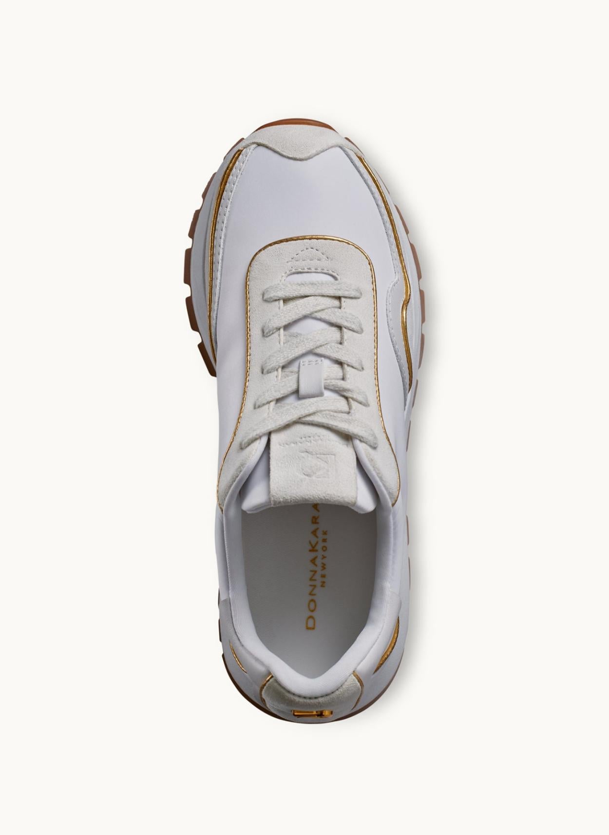 Donna Karan Sneakers | Women BINX LACE UP SNEAKER Cream