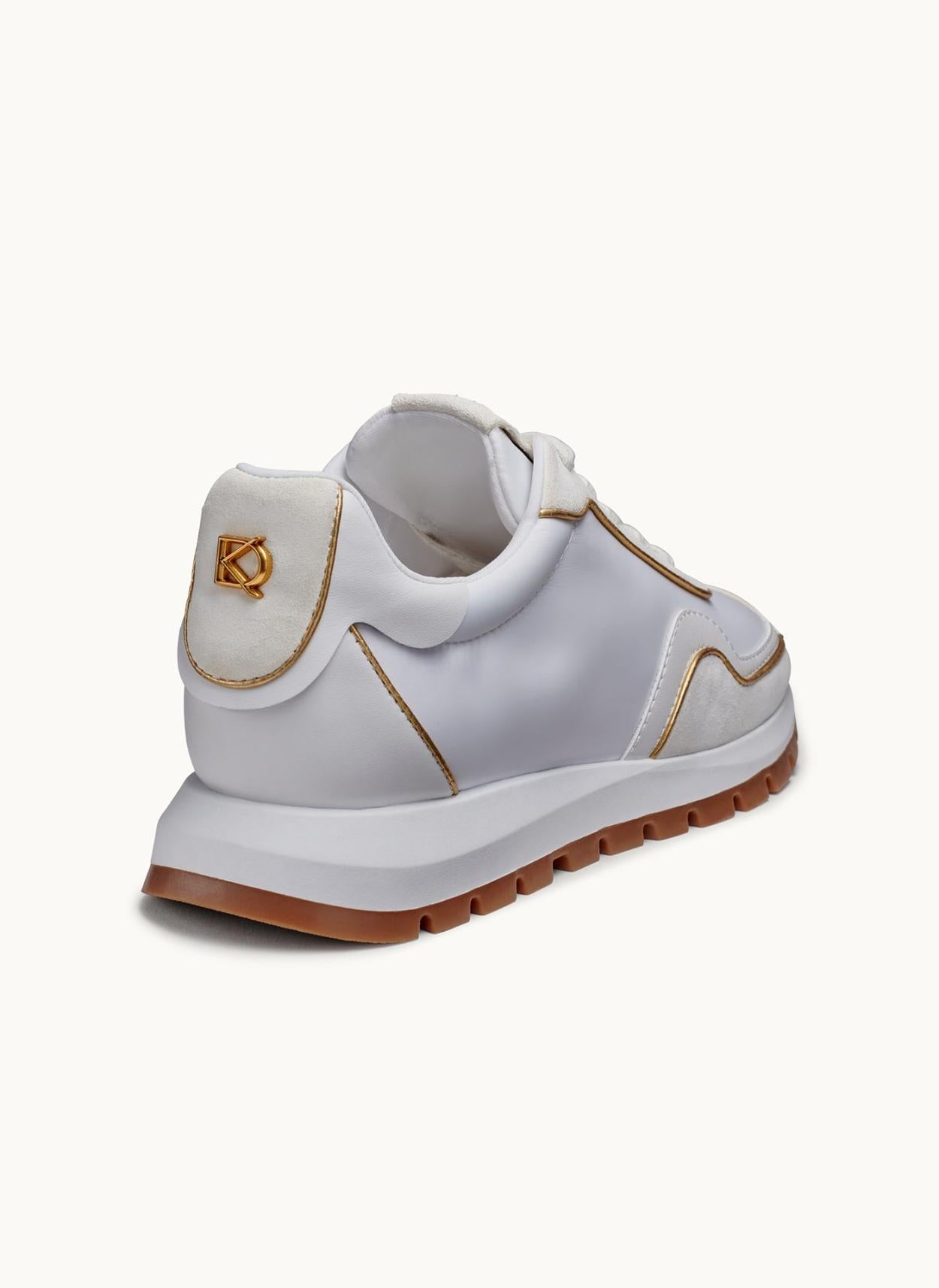 Donna Karan Sneakers | Women BINX LACE UP SNEAKER Cream