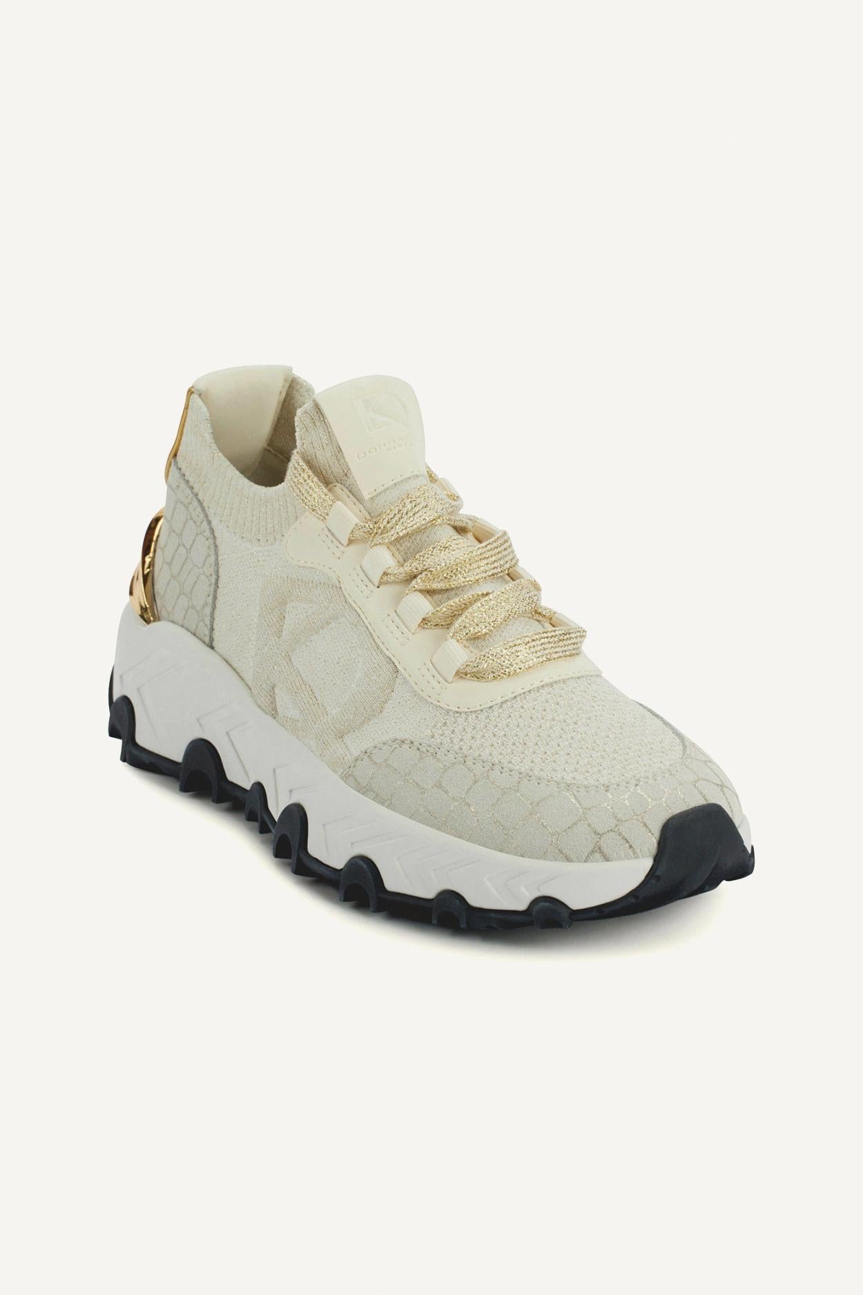 Donna Karan Sneakers | Women BRANTLEY LACE UP WEDGE SNEAKER Ivory
