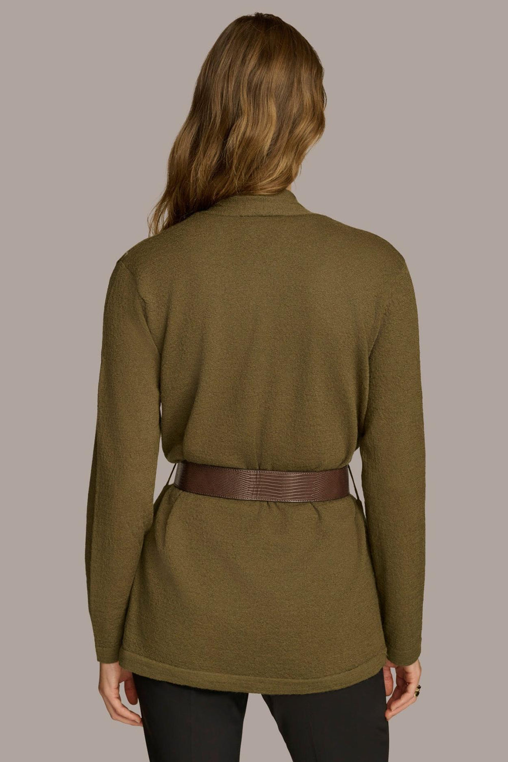 Donna Karan Sweaters And Tops | Women BELTED SWEATER Beech